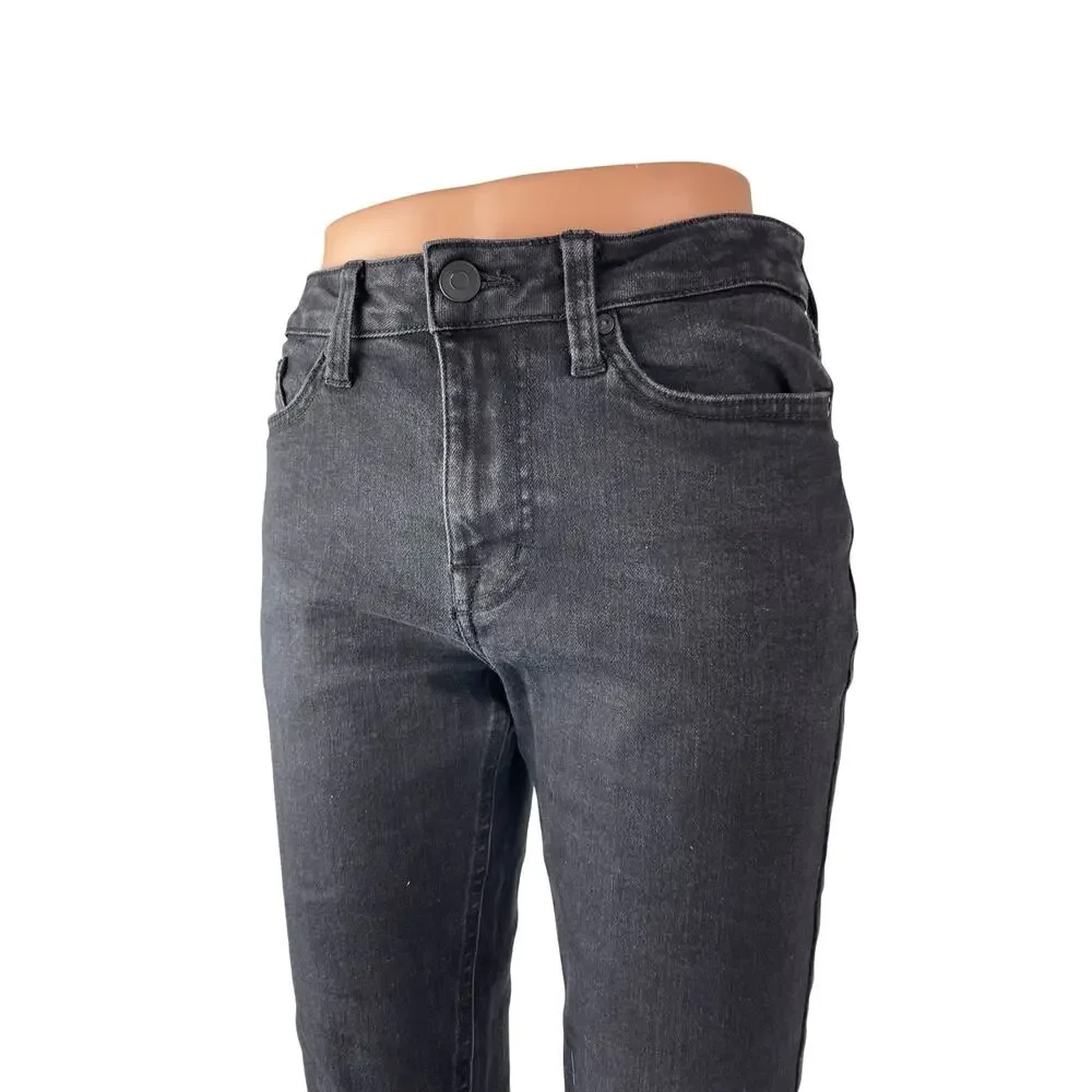 No Boundaries Women's Black High Waisted Classic Skinny Denim Jeans Pants 28x30